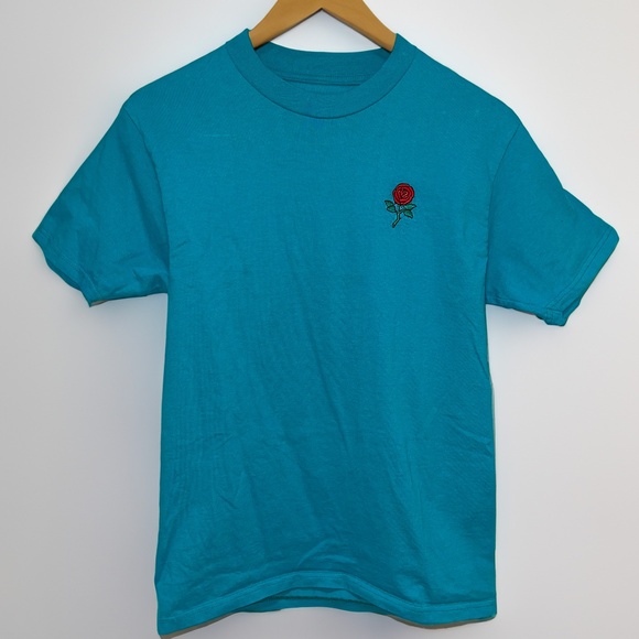 Eighty Eight | Embroidered‎ Rose Tee - Picture 1 of 4